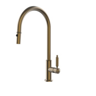 Novanta Pull Out Mixer - English Bronze (Living Finish)