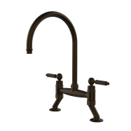 Novanta Bridge Mixer Tap - English Bronze