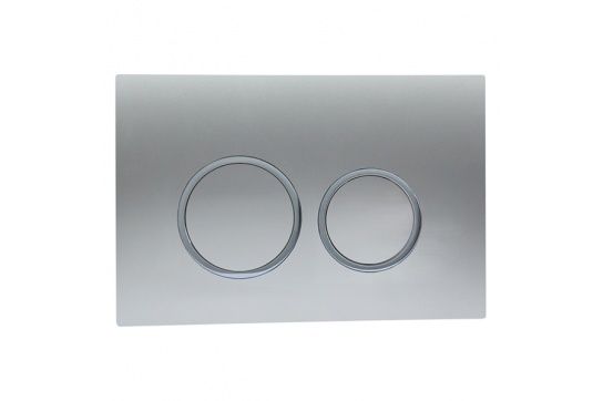 Rushmore Round Chrome Dual-Flush Plate (for AU301D & AU301A Inwall Cisterns)